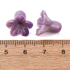 Perles sculptées en corail synthétique teint&nbsp;GG-CBAE64B-02C-02