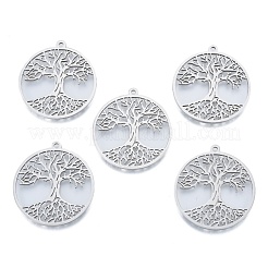 Pendentif en acier inoxydable 201 anti-ternissement&nbsp;STAS-B027-13P
