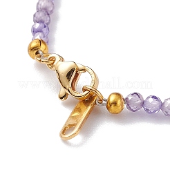 Natürliche und synthetische gemischte Edelsteinperlen-Armbänder-Sets&nbsp;BJEW-JB06518