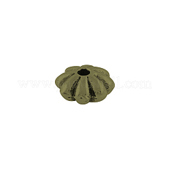 Tibetischen Stil Legierung Blume Abstandsperlen&nbsp;X-TIBEB-0885-AB-FF