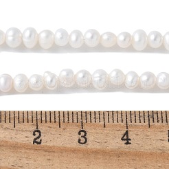 Brins de perles de culture d'eau douce naturelles&nbsp;PEAR-I007-07N-02A