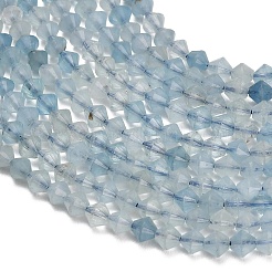 Natürliche Aquamarin Perlen Stränge&nbsp;GG-CBAA9B4-A14-01
