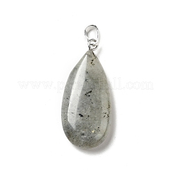 Natur Labradorit Anhänger&nbsp;G-P474-01P-07