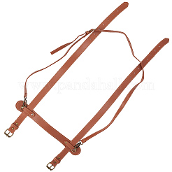 Correa de transporte para esterilla de yoga de cuero sintético&nbsp;AJEW-WH20816-171C-AB