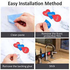 16 par de 2 letreros públicos acrílicos de estilo&nbsp;DIY-FH0008-28B