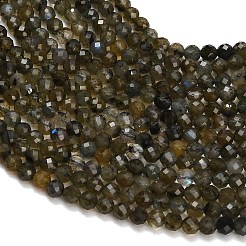 Natur Labradorit Perlen Stränge&nbsp;GG-CBA9722-A03-3mm
