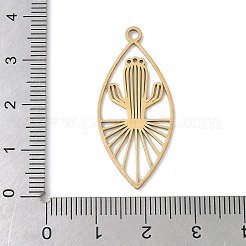 201 Edelstahl Filigran Anhänger&nbsp;LS-STAS-K298-15G
