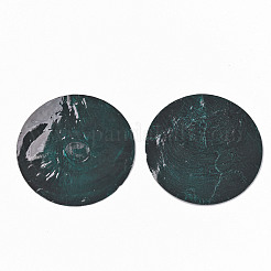Natürliche Capiz Shell große Anhänger&nbsp;SSHEL-R114-06
