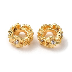 Perline zirconi micro pave  in ottone&nbsp;KK-P239-31A-G