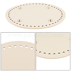 Fond de sac rond plat en cuir pu&nbsp;FIND-PH0016-001I
