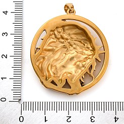 Religion goldenen Ton 304 Edelstahl Anhänger&nbsp;STAS-K289-01G-13