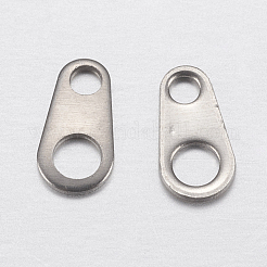 Languettes de chaîne en acier inoxydable 201 résistantes au ternissement&nbsp;STAS-F149-16P-E