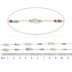 Gliederketten aus natürlichem Achat&nbsp;CHS-C012-03C-G