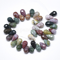Natur Indien Achat Perlen Stränge&nbsp;G-S357-C02-03