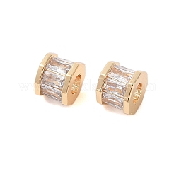 Perle di vetro in ottone&nbsp;KK-B100-011G