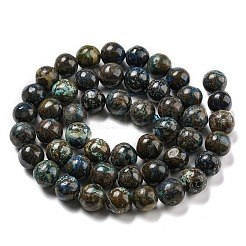 Perline Chrysocolla naturale fili&nbsp;G-A219-A04-03