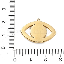 304 Edelstahl Kristall Strass Anhänger&nbsp;STAS-R155-065G