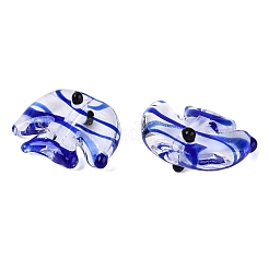 Faits à la main des perles de Murano transparent&nbsp;LAMP-N042-20