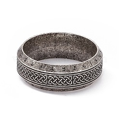Anello da dito con nodo da marinaio in acciaio inossidabile 304&nbsp;RJEW-F137-01AS