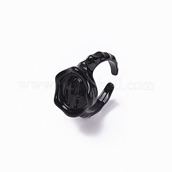 Manschettenringe aus lackierter Legierung&nbsp;RJEW-T011-15-RS