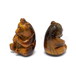 Natürliche Tigerauge-Skulptur-Display-Dekorationen&nbsp;G-F719-55E
