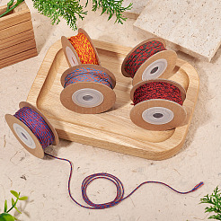 5 Rolle 5 Farben 20m 18-lagige Baumwollkordel&nbsp;OCOR-TA0003-64B