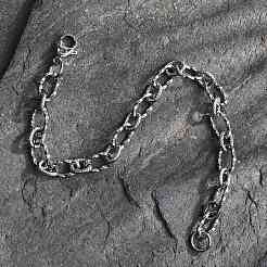Anlaufgeschützte Figaro-Kettenarmbänder aus Edelstahl 304&nbsp;BJEW-P237-24P
