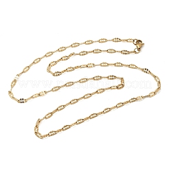 Collares de cadena de cable con detalles en acero inoxidable 304&nbsp;STAS-O053-28G