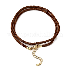 Fabricación de collares con cordón de nailon milanés&nbsp;MAK-M028-01G-15