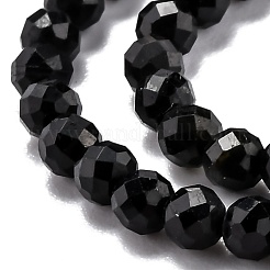Natürliche schwarze Turmalin Perlen Stränge&nbsp;G-H266-11A