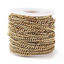 Cadenas de eslabones cubanos de acero inoxidable 304&nbsp;CHS-P007-31G
