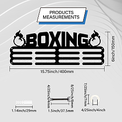 Support de mur d'affichage de support de cintre de médaille de fer de mode&nbsp;ODIS-WH0021-252