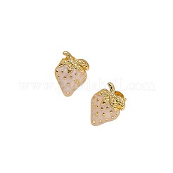 Ohrstecker aus Emaille aus 304 Edelstahl&nbsp;WG7643B-01