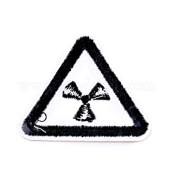 Computergesteuerte Stickerei Stoff zum Aufbügeln / Aufnähen von Patches&nbsp;DIY-M006-12B