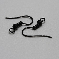 100 Stück Eisen-Ohrringhaken&nbsp;DIY-WH0030-19A