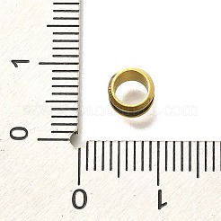 304 Edelstahl Emaille Europäische Perlen&nbsp;STAS-R140-22G
