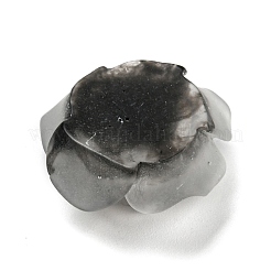 Schwarze Harz-Cabochons&nbsp;RESI-Q219-01E