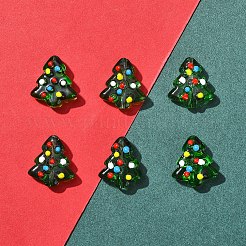 6 brin de perles de verre bosselées faites à la main&nbsp;LAMP-FS0001-16B