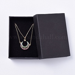 Messing Anhänger Collier-Sets&nbsp;NJEW-JN02485