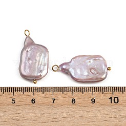 Natürliche Süßwasserperlen-Keshi-Perlenanhänger&nbsp;STAS-D378-07A-G
