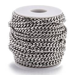 Catena a maglie cubane in acciaio inossidabile 304 anti-ossidazione&nbsp;STAS-B019-02A-P-01