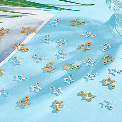 300 pz charms in lega stile tibetano&nbsp;TIBE-LP0001-10