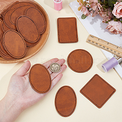 36 Stück 4 Stile PU-Lederetiketten&nbsp;DIY-CL0001-54