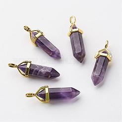 Natürlichen Amethyst wies Anhänger&nbsp;G-G902-A04