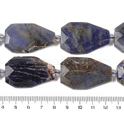 Natur Sodalith Perlen Stränge&nbsp;G-P548-B24-01