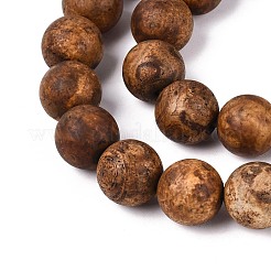 Chapelets de perles d'agate naturelle&nbsp;G-T144-64A-01