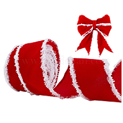 10 Yard Samtband mit Chenillerand&nbsp;OCOR-WH0088-39
