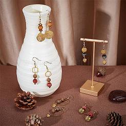 DIY-Set zum Herstellen von Ohrringen aus Holzperlen&nbsp;DIY-SC0017-64