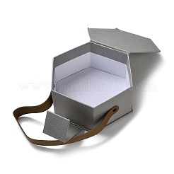 Cajas de regalo de cartón hexagonales del día de san valentín&nbsp;CON-M010-01C