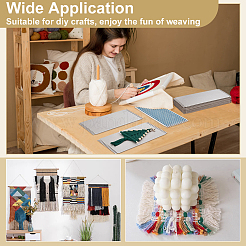 24 Stück Webstühle aus Pappe&nbsp;DIY-FG0001-41A